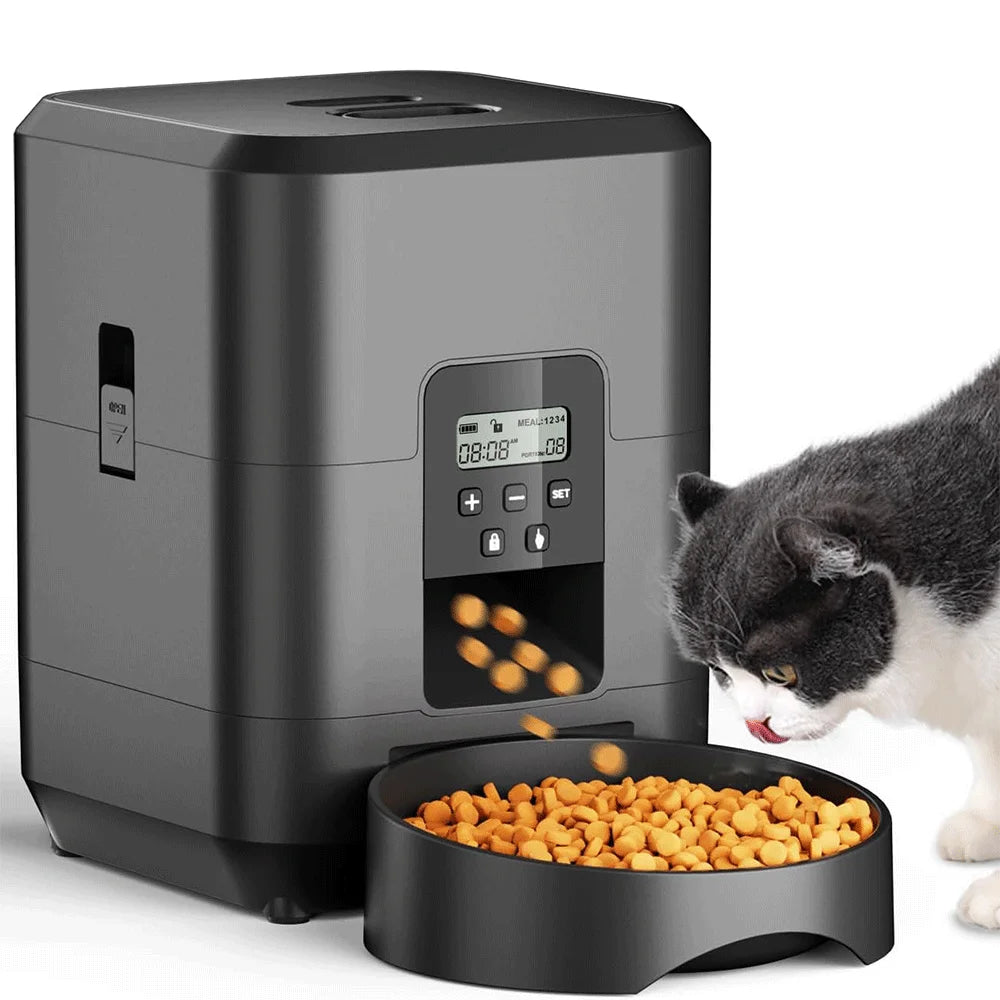 2L/67.63oz Smart Pet Feeder Automatic Dog Feeder Dog Slow Food Timed Automatic Cat Food Dispenser Auto Cat Feeder Dog Bowls