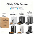 2L/67.63oz Smart Pet Feeder Automatic Dog Feeder Dog Slow Food Timed Automatic Cat Food Dispenser Auto Cat Feeder Dog Bowls